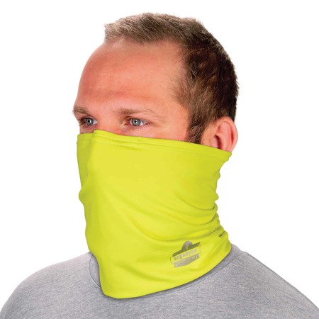 CHILL-ITS BY ERGODYNE Hi-Vis Lime 2-Layer Cooling Multi-Band, S/M 6489